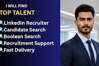 source top talent through linkedin and boolean search