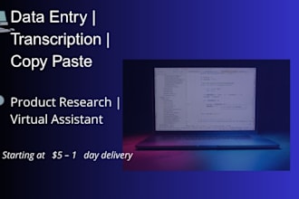 data entry transcription and copy paste