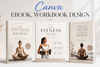 design redesign wellness selfcare mindfulness canva ebook health fitness guide