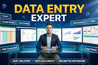 do professional ecommerce data entry and product upload as a virtual assistant