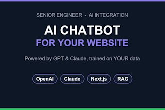 build an ai chatbot for your website using gpt or claude