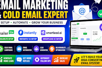 setup mailerlite, instantly ai, smartlead ai and mailerlite automation, mailgun