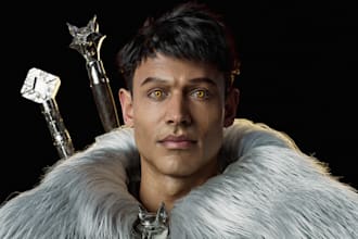 do 3d metahuman character stylized realistic game character 3d character rigging