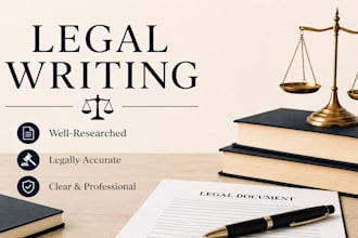be your expert legal writer and translator for contracts and research
