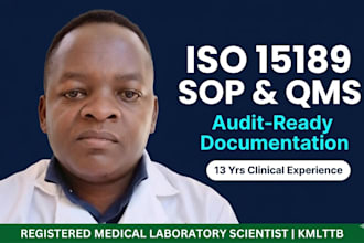 write iso 15189 sops for medical laboratories