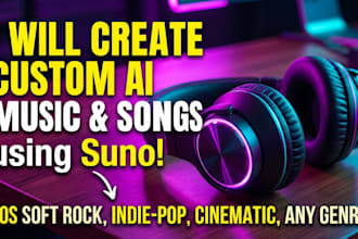 produce custom ai music and songs