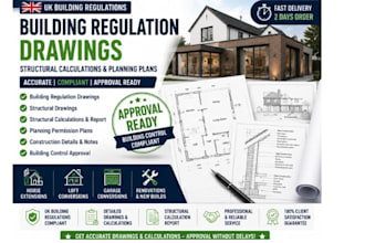 create UK planning permission drawings for council approval
