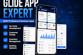 build a professional glide app for your business using no code