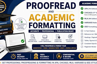 profread academic formatting in apa, chicago, mla, ieee, harvard, turabian