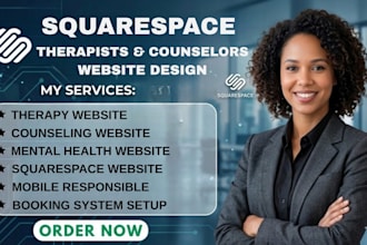 build squarespace therapists website squarespace counselors website design