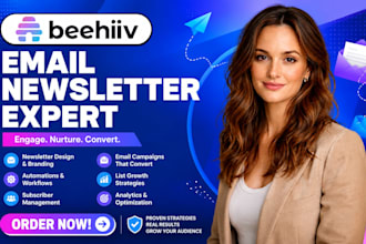 setup beehiiv newsletter landing page beehiiv website beehiiv automation expert
