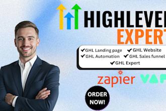 gohighlevel website, ghl landingpage, ghl automation,ghl salesfunnel ,ghl expert