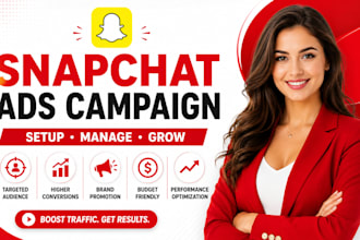 setup snapchat ads campaign snapchat marketing management snapchat promotion