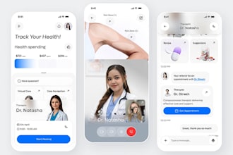 build ai health assistant app medication nutrition tracking app telemedicine app