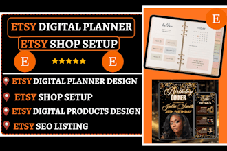 do etsy digital product etsy store setup etsy digital planner etsy shop seo