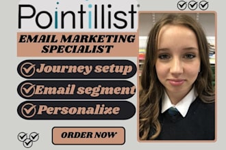 setup pointillist segmented email campaigns personalized email sequences