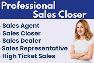 sales closer sales rep salesperson lead generation sales representative b2b lead