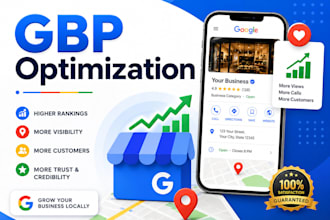 do complete gbp optimization to get more leads and calls