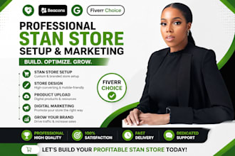 setup stan store payhip etsy whop beacons ai, gumroad, stan store marketing