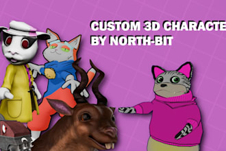 create custom a 3d character
