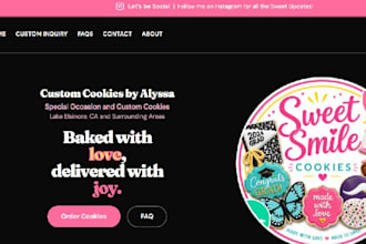 build custom web and mobile friendly websites