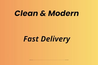 design clean and modern product cards for your shop