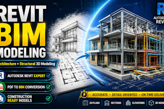 autodesk revit modeling architecture and structural bim 3d cad model services