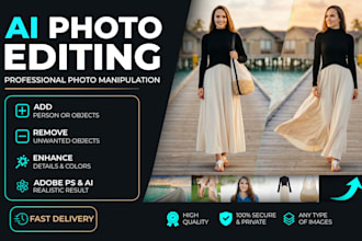 create ai product, ai photo editing and manipulation