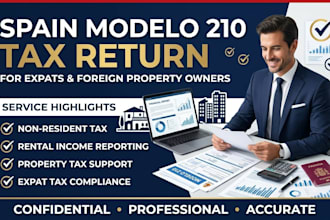 file your spain non resident tax return modelo 210 for expats and property owner