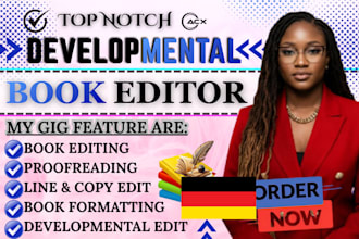 proofread german developmental book editor novel editing romance fantasy book