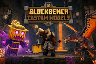 make high quality models in blockbench