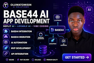 build base44 ai app, base44 mvp, ai app development, no code ai app
