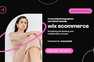 do professional german wix website for ecommerce store booking and blog websites