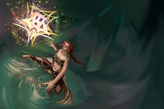draw a complete custom illustration