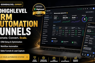 do gohighlevel calendar, forms and appointment automation, sales funnel chatbot