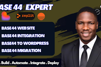 build, migrate and integrate your base44 website, web app or saas mvp