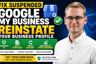 fix google my business suspended gmb reinstate my business profile suspension