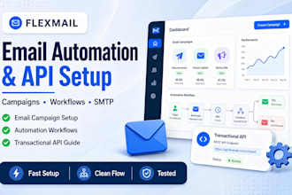 setup flexmail email marketing automation flexmail transactional API