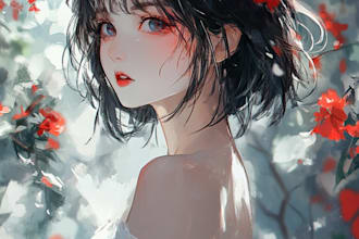 draw anime characters or fanart