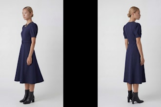 create ai fashion model photos wearing your clothing