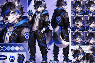 draw fursona nsfw, furry pfp, furry oc, anthro art, furry manga and comic nsfw