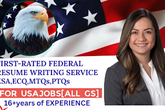 write a professional federal resume for usajobs applications