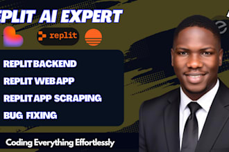 fix replit bugs, build backends and handle API integration