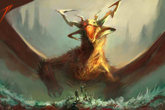 paint striking bookcover illustration for your fantasy world