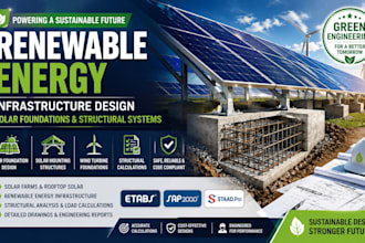 design solar foundations and renewable energy structural systems