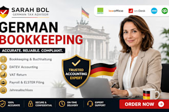 do german bookkeeping datev vat payroll filings tax return and jahresabschluss
