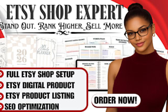 design etsy digital product, etsy store setup, etsy seo, etsy digital planner