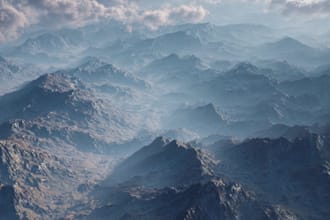 create a procedural houdini environment