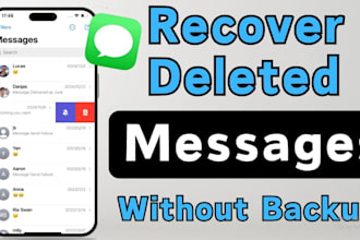 data recovery deleted message lost chat videos photos from any device or app