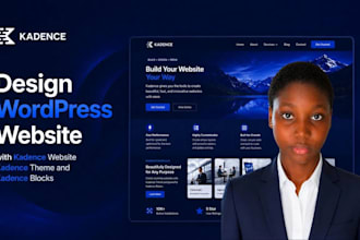 design wordpress website with kadence website kadence theme and kadence blocks